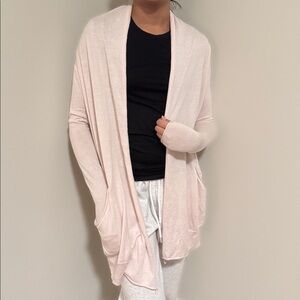 Wilfred cashmere silk  xxs cardigan pink